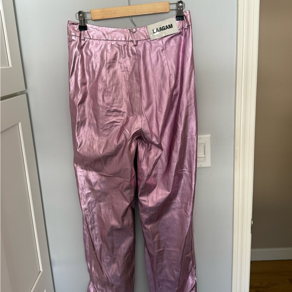 NWOT Laagam Dazzle High-Rise Pants SIZE L - Picture 4 of 9